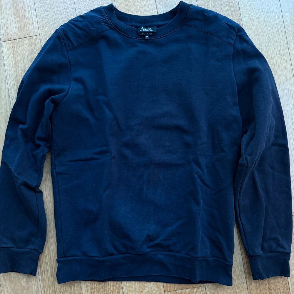 APC Shoulders Sweater - Navy